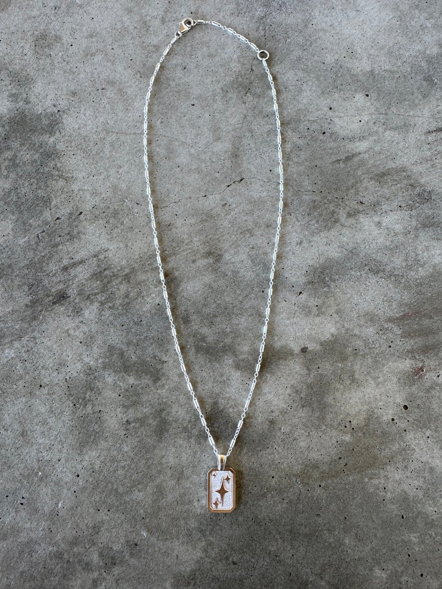 Stary night necklace (cushion)