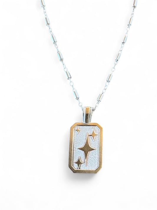 Stary night necklace (cushion)