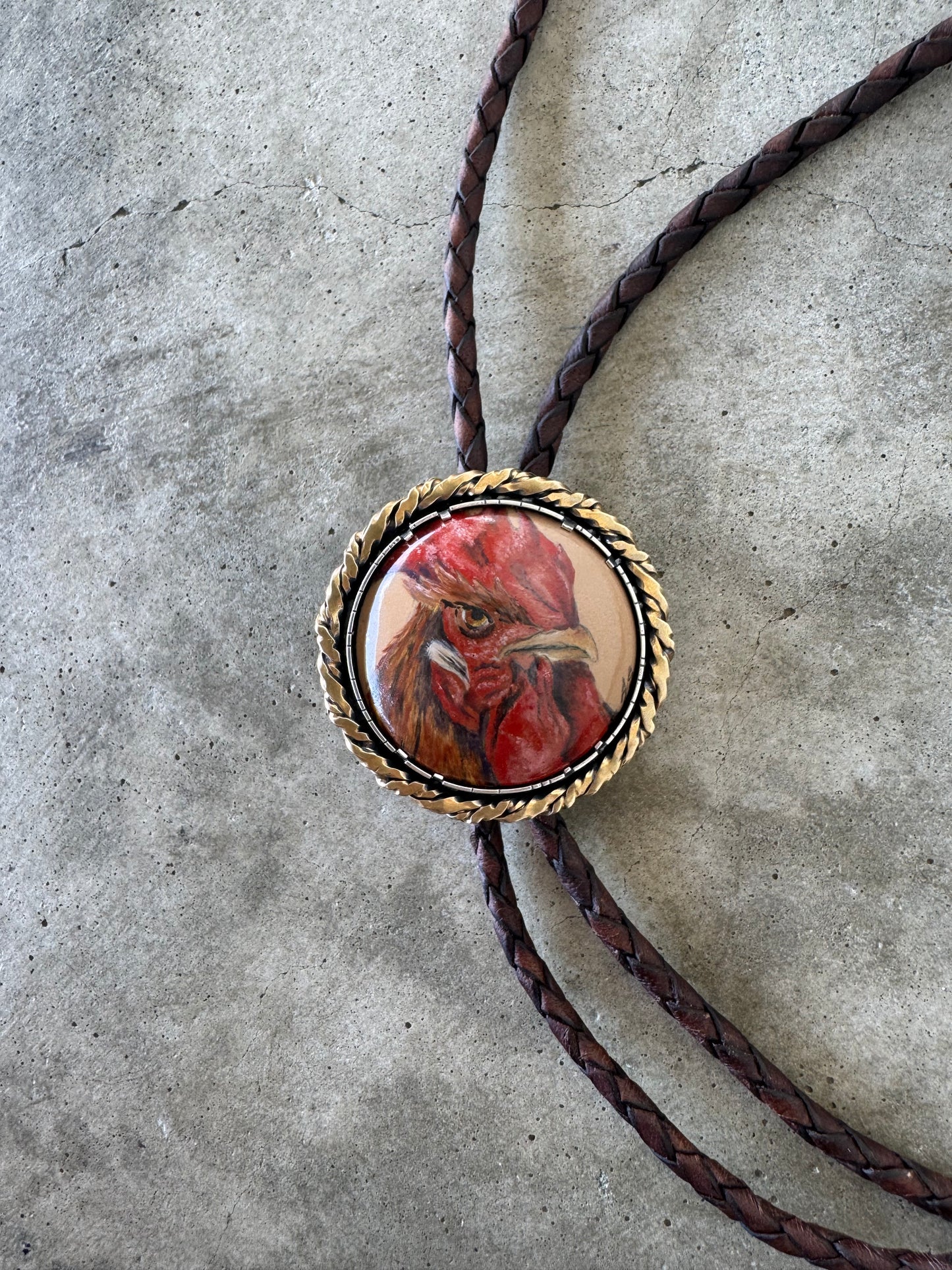 Gallo (Rooster) Bolo Tie