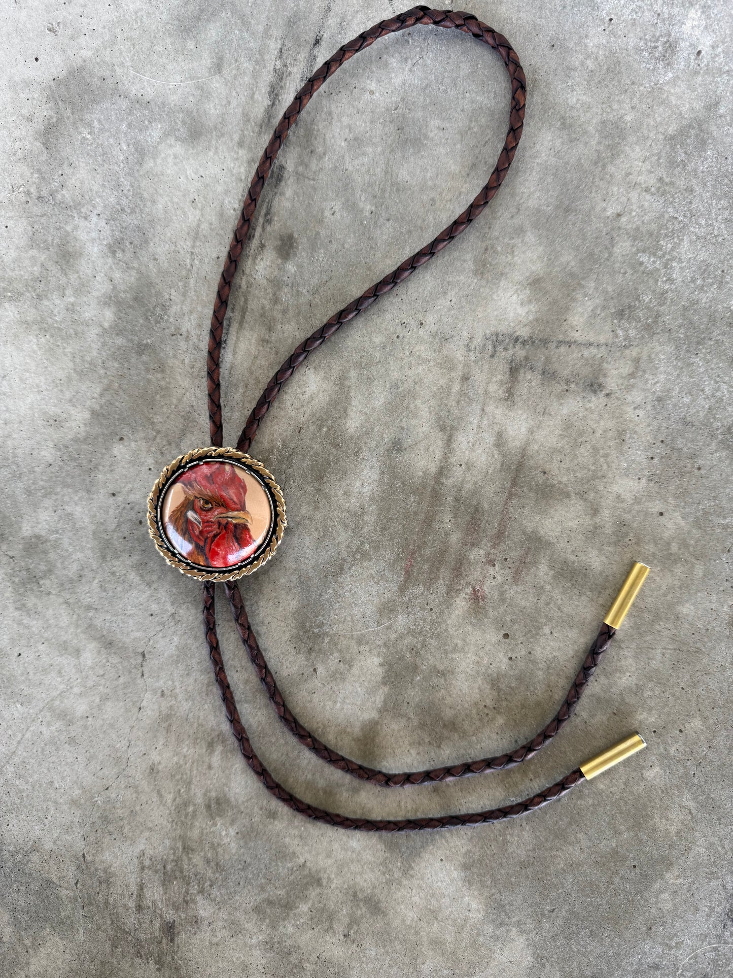 Gallo (Rooster) Bolo Tie